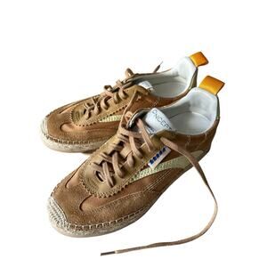 Oncept St. Tropez Sahara Ginger Yellow Retro Sneaker Tennis Shoes Size 6